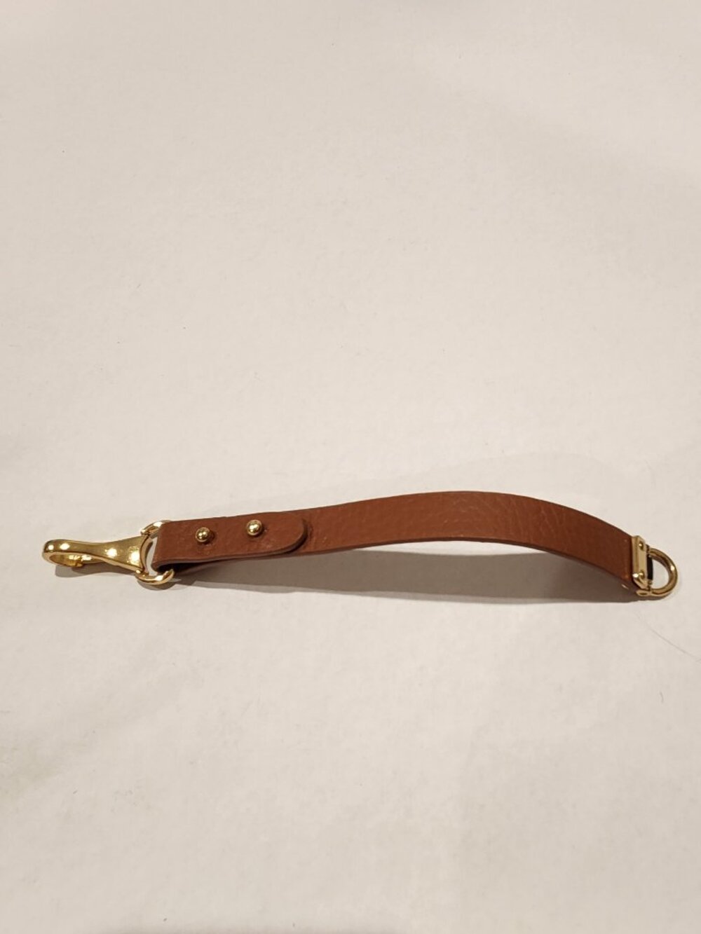 Genuine Leather Horse Bit Clamp Bracelet - Picture 6 of 6